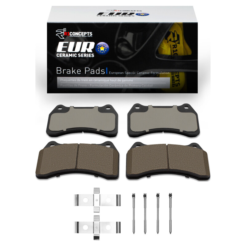 Jaguar S-Type Brake Pads - Front - R1 Concepts - Euro Ceramic - `03-`05